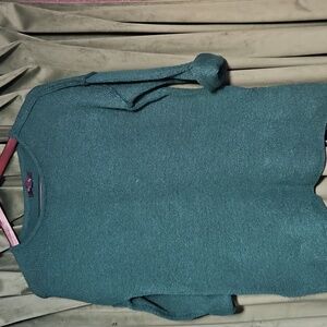 Olivia Sky Green Crew Neck Sweater